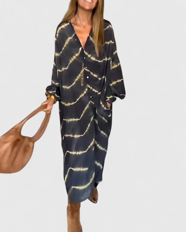 Thetisa - Boho Maxi Sukienka
