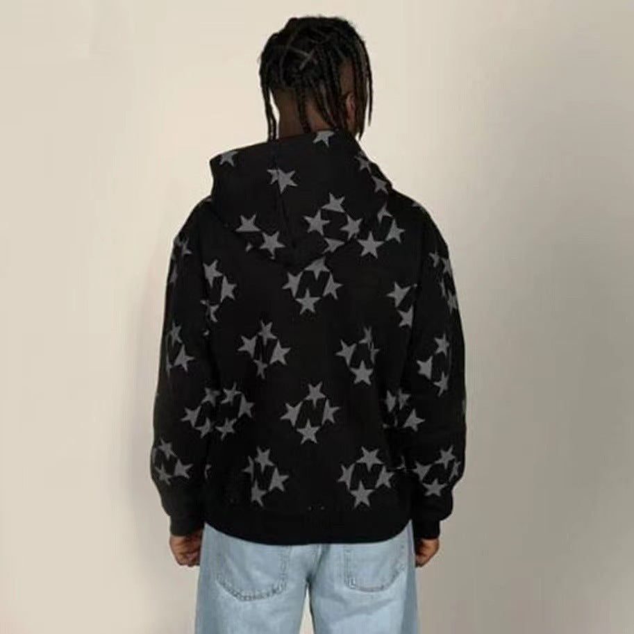 Gwiazdowy Hoodie Unisex – Styl i Komfort!