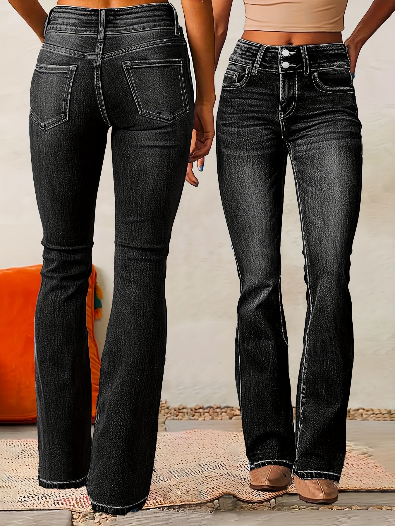Aya™ Wysokie Skinny Jeans