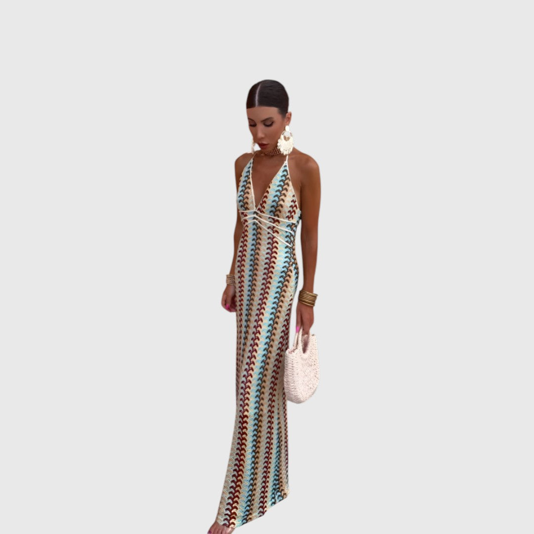 Evadnea - Boho Maxi Dress