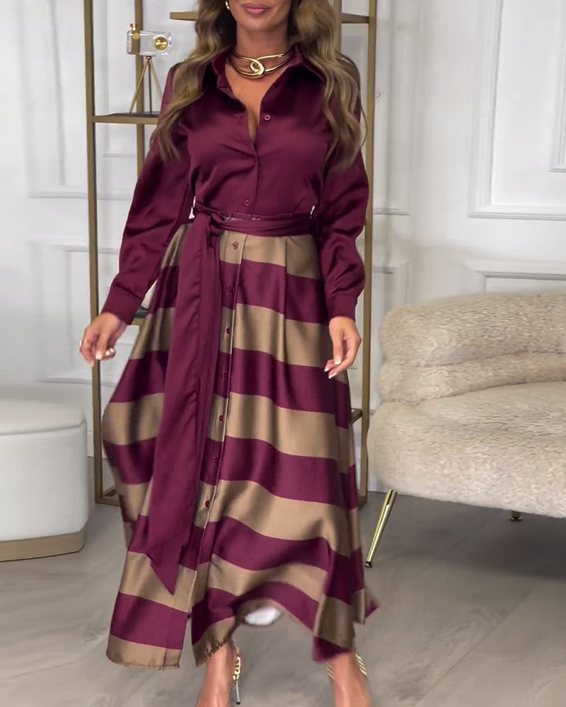 Sophie - Elegancka Sukienka Paskowa