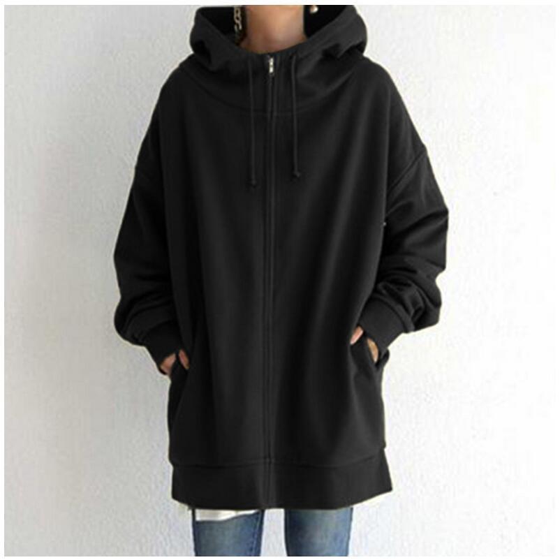 Kobiecy Fuzzy Sportowy Hoodie