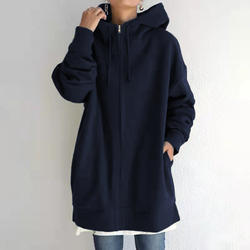 Kobiecy Fuzzy Sportowy Hoodie