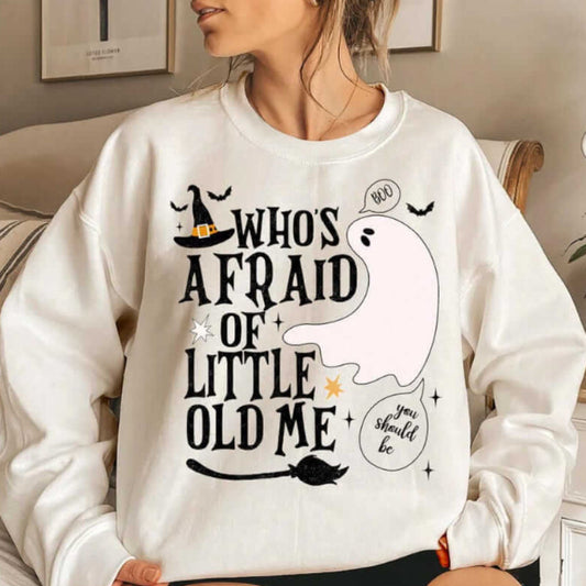 Stylowy Sweter z Nadrukiem