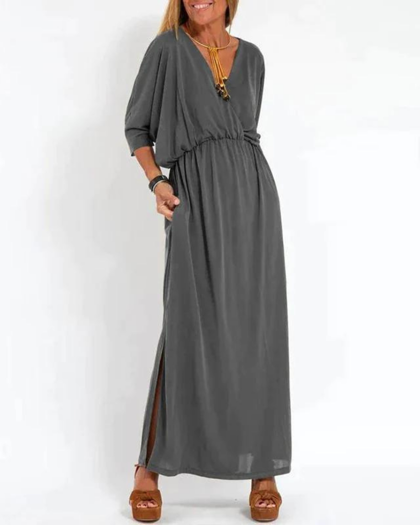 LANI – Sukienka Maxi Vintage