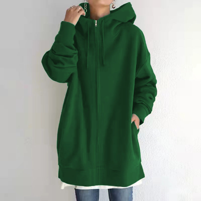 Kobiecy Fuzzy Sportowy Hoodie