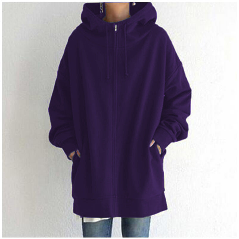 Kobiecy Fuzzy Sportowy Hoodie