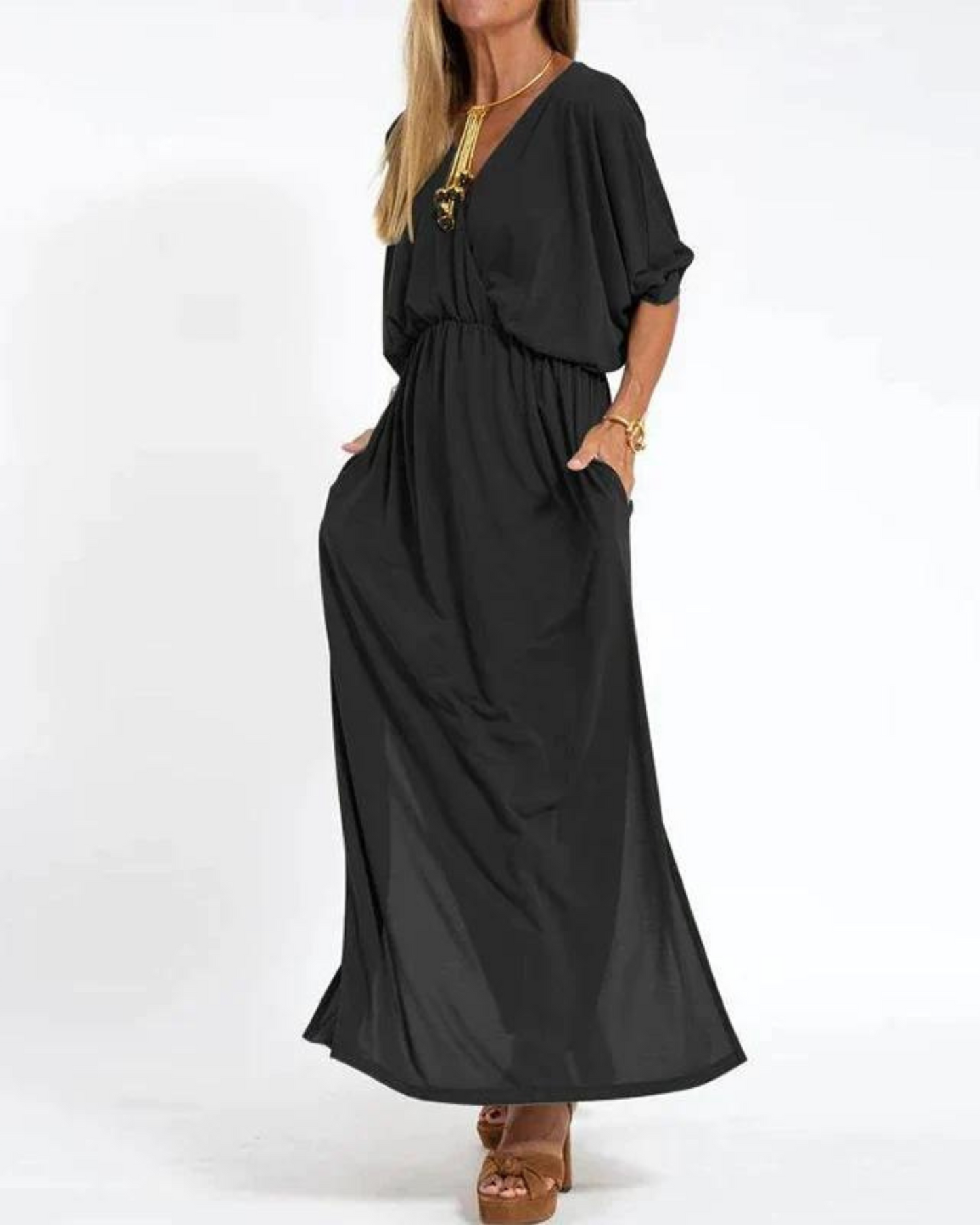 LANI – Sukienka Maxi Vintage