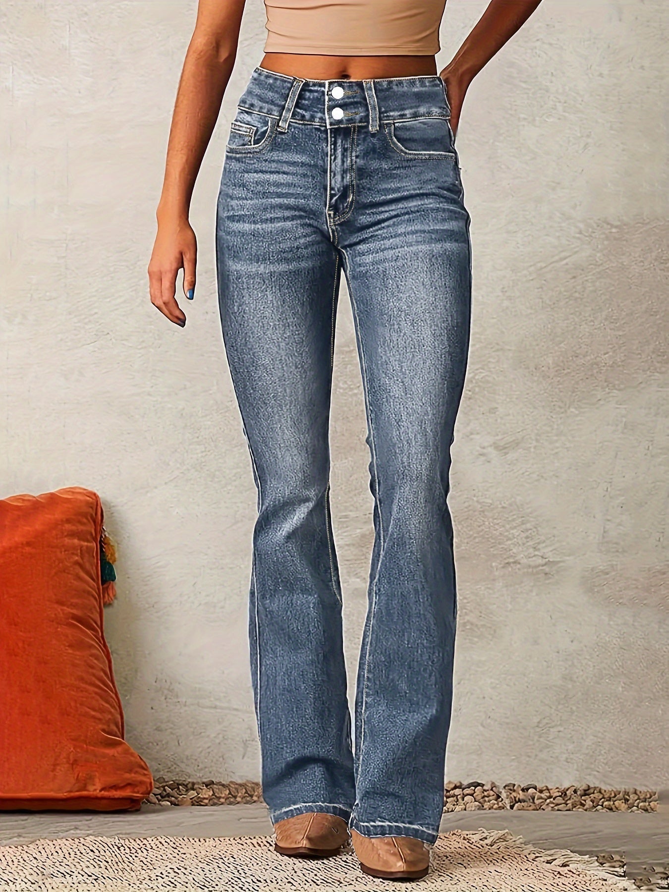 Aya™ Wysokie Skinny Jeans