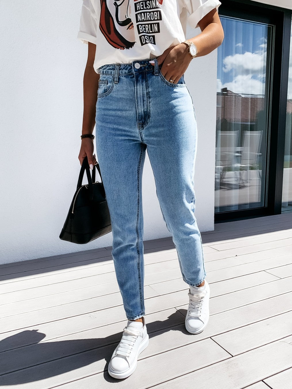 Stylowe Slim Dżinsy