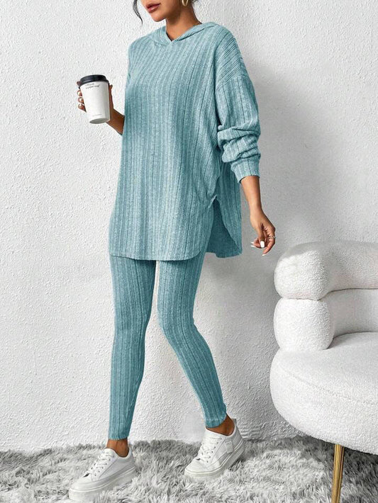 Stylowa Paskowa Bluza Jesienna