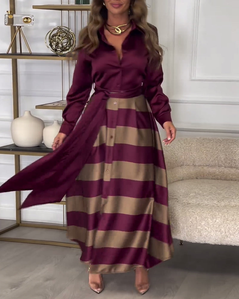 Sophie - Elegancka Sukienka Paskowa