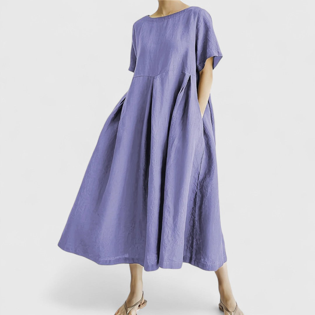 Aglaopeyne - Stylowa Maxi Sukienka