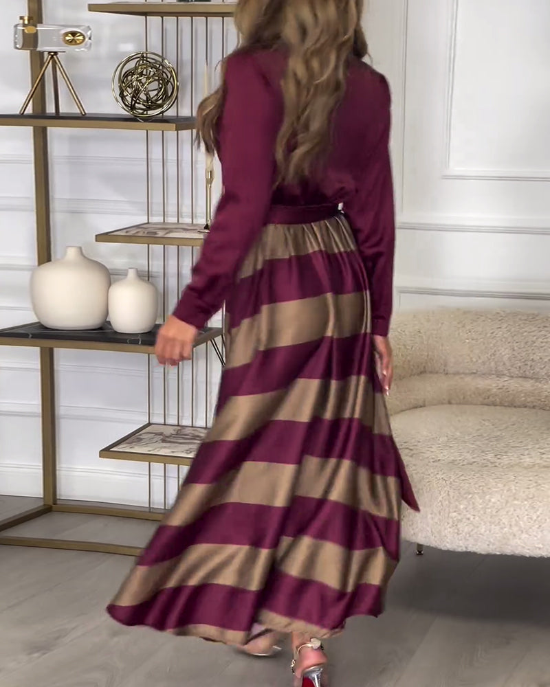 Sophie - Elegancka Sukienka Paskowa