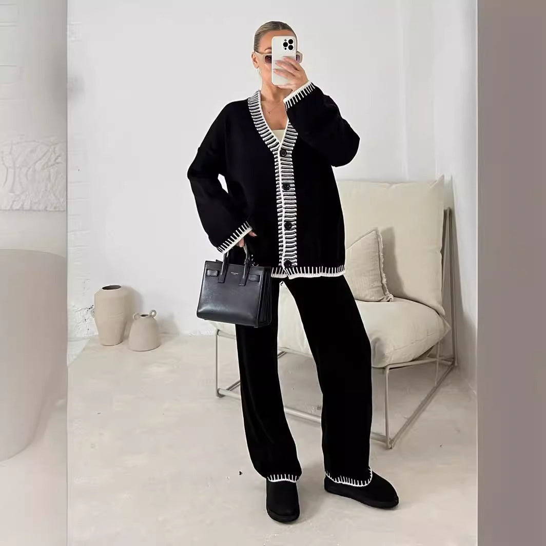 Stylowy Damski Garnitur Casual