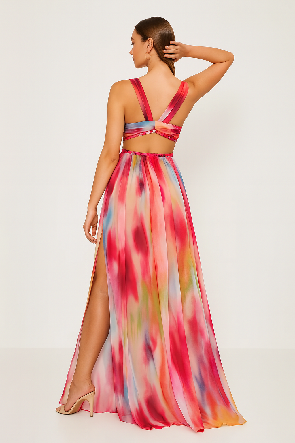 Freya™ | Sukienka Maxi Art