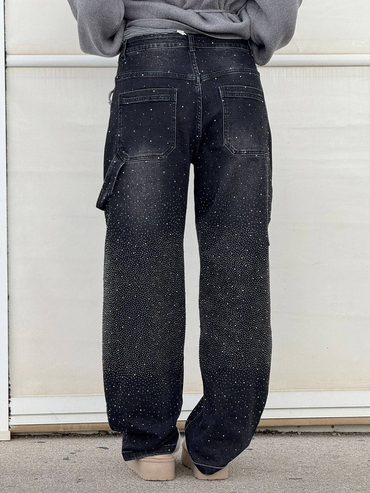 Megan | Diamentowe Jeansy Chic
