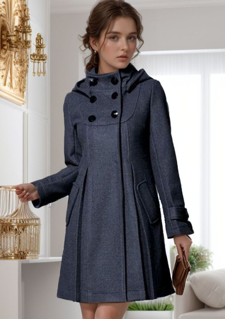 Charlotte™ | Stylowy Płaszcz z Kieszeniami