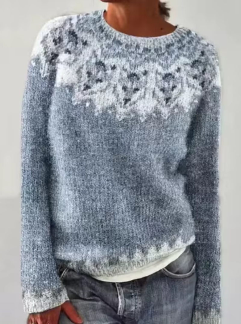Amanda Retro Wełniany Sweter