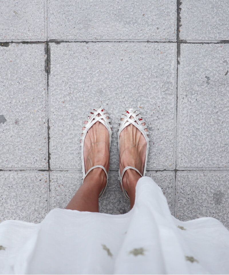 GIADA| Elegancka Balerina z Paskiem