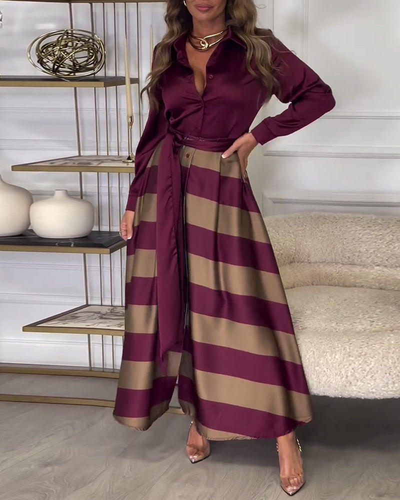 Sophie - Elegancka Sukienka Paskowa