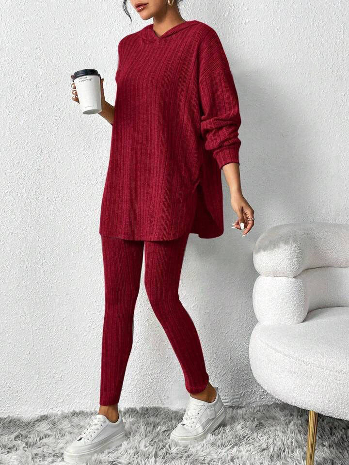 Stylowa Paskowa Bluza Jesienna