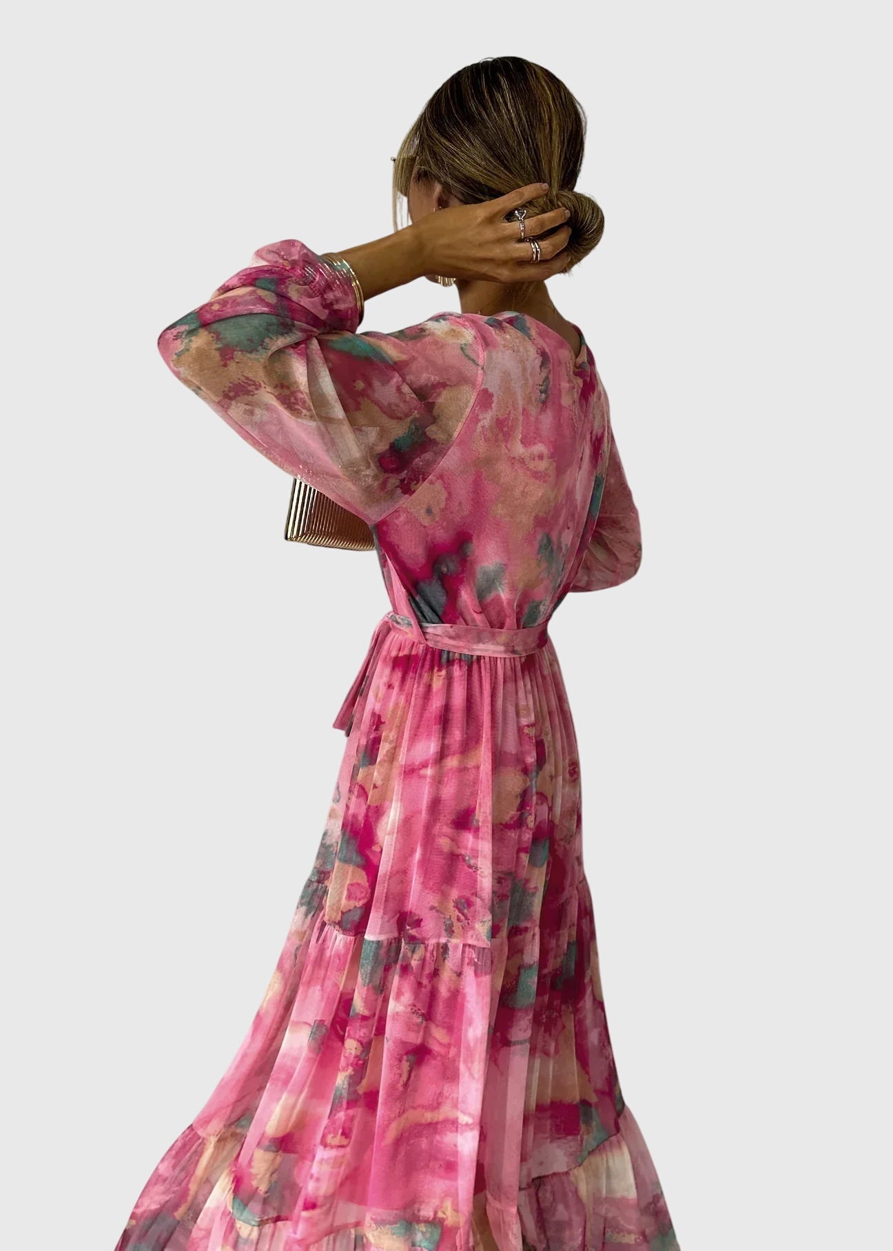 Theanoelle - Kwiatowy Maxidress