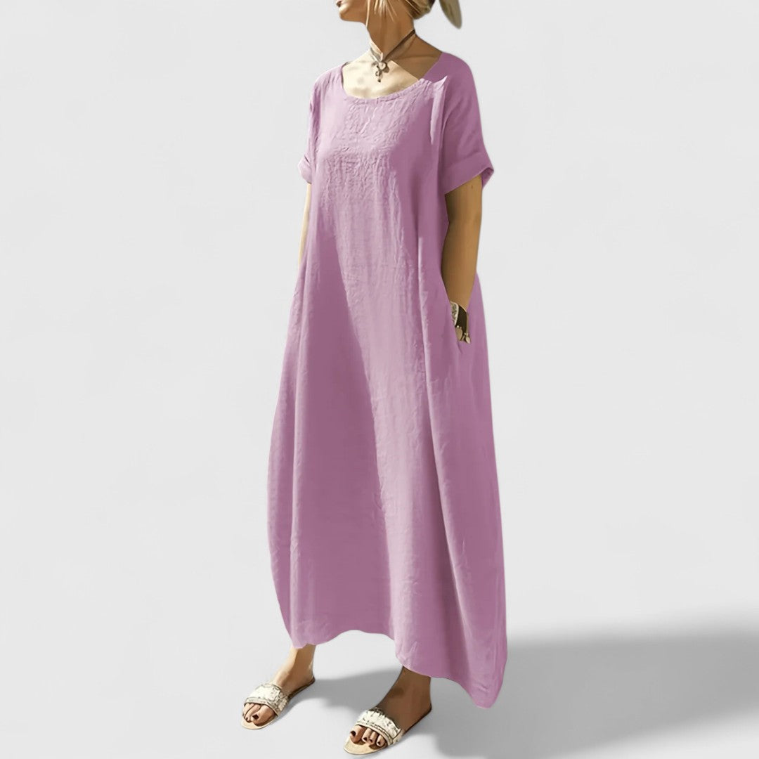 Elektrae - Stylowa Sukienka Oversize