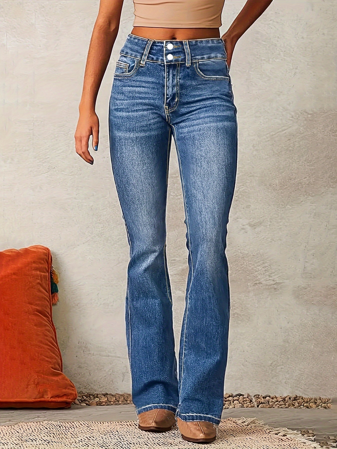 Aya™ Wysokie Skinny Jeans
