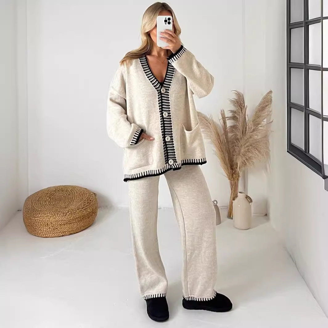 Stylowy Damski Garnitur Casual