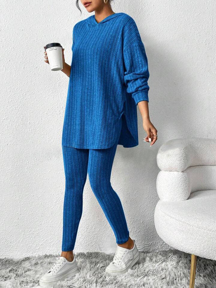Stylowa Paskowa Bluza Jesienna