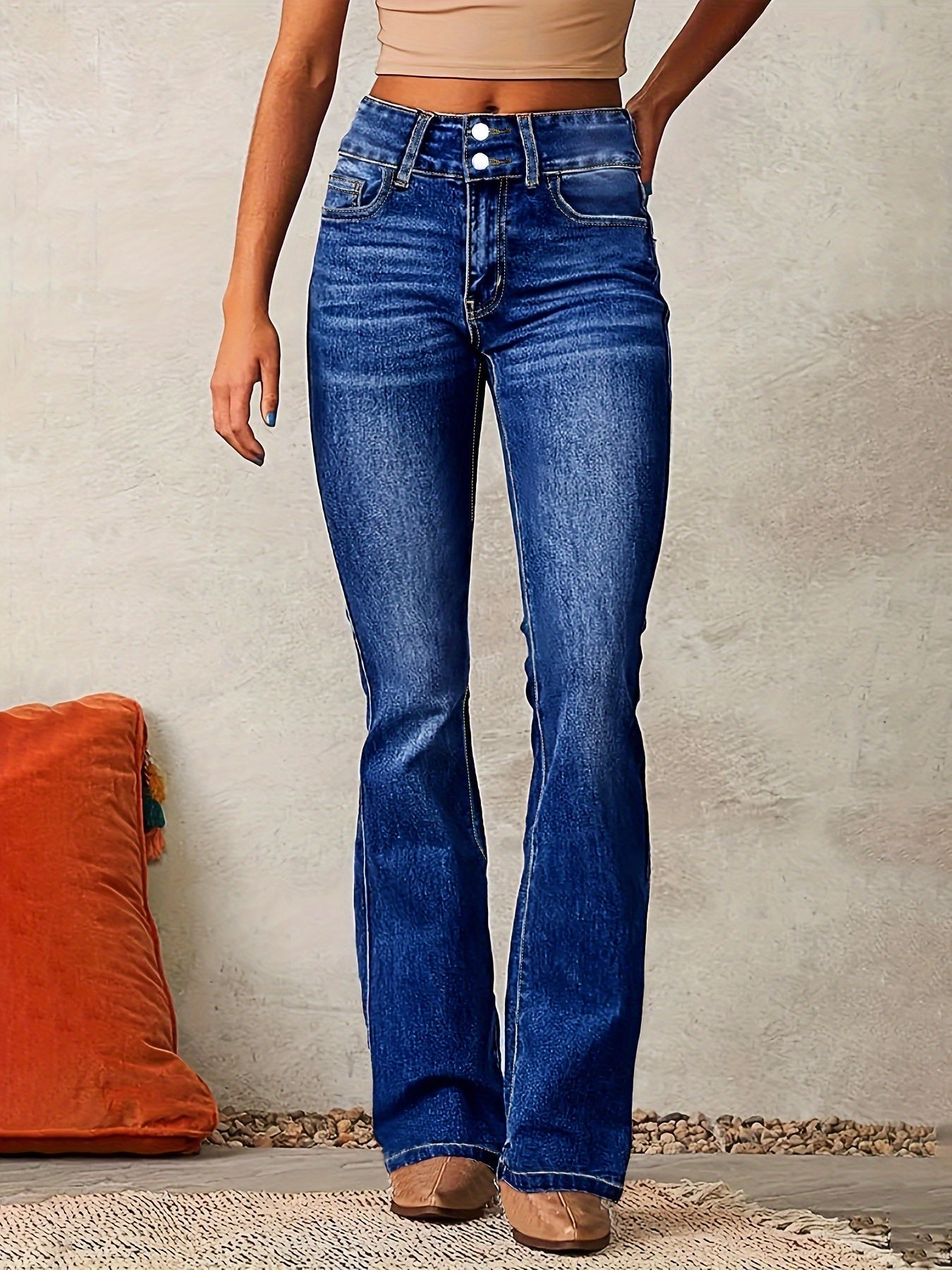 Aya™ Wysokie Skinny Jeans