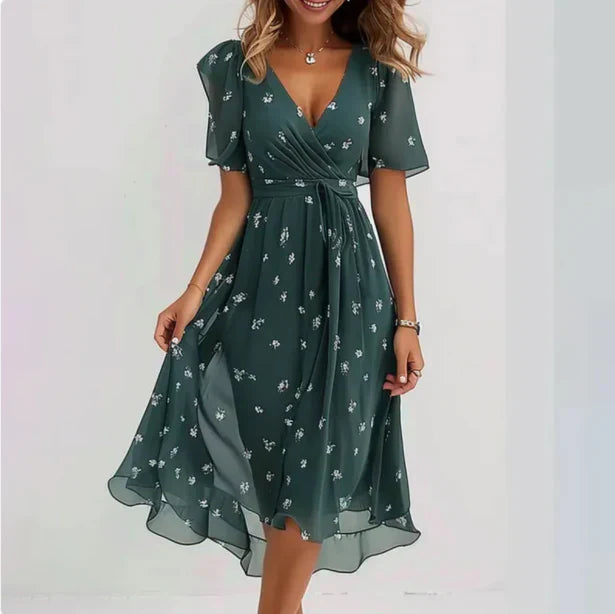 Matilde™ | Maxi Sukienka Serek Elegance