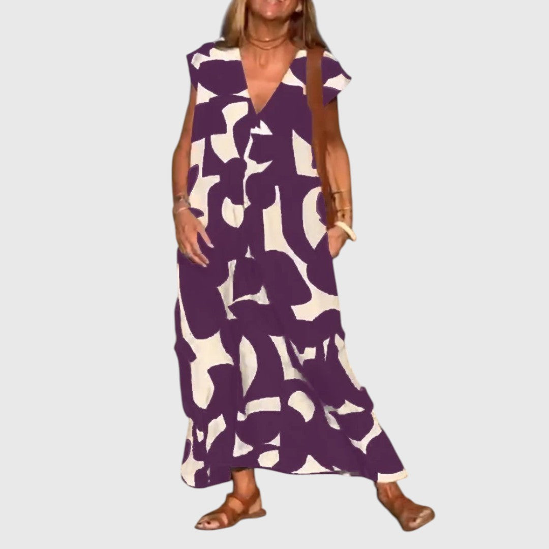 Clytemnestraara - Maxi Sukienka Print