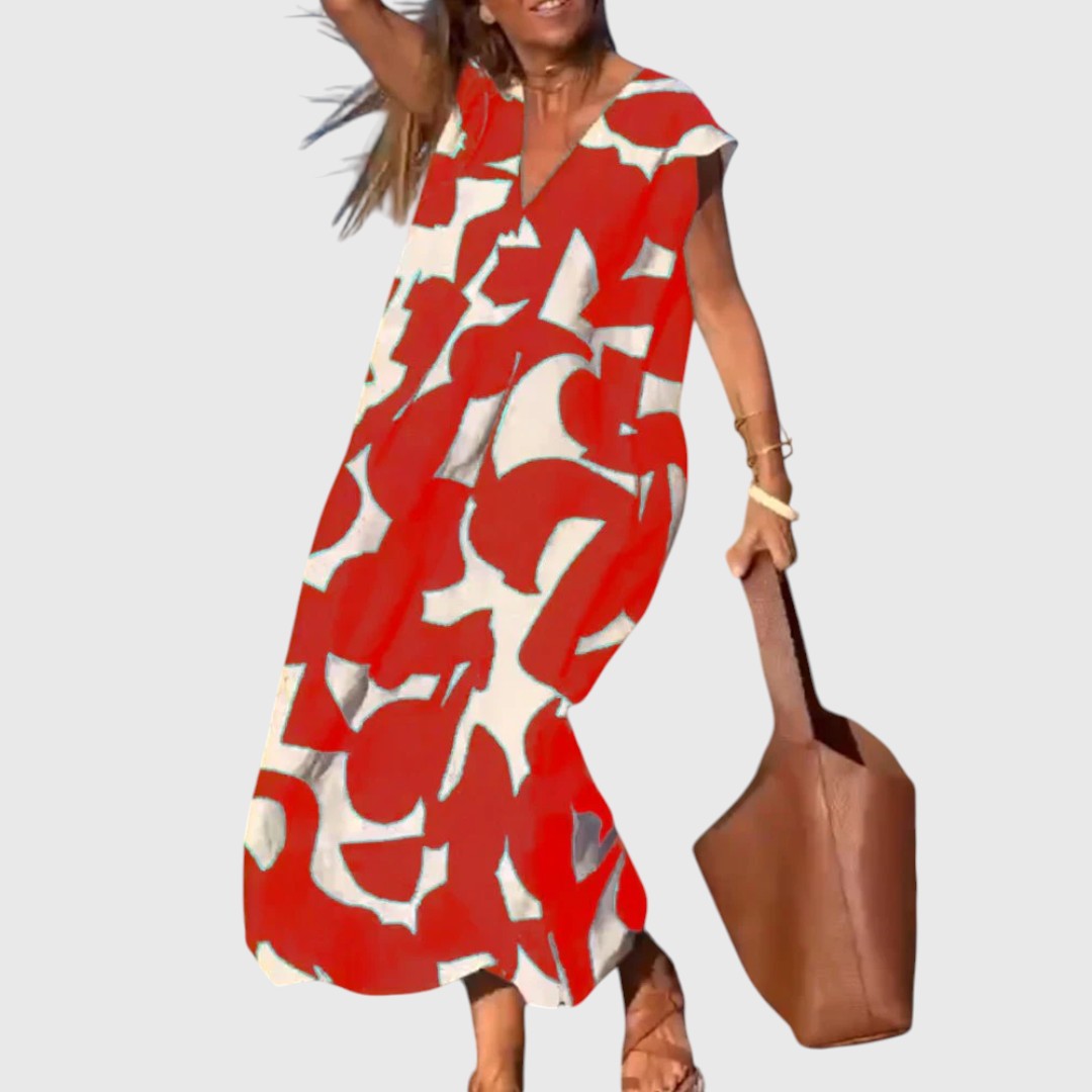 Clytemnestraara - Maxi Sukienka Print