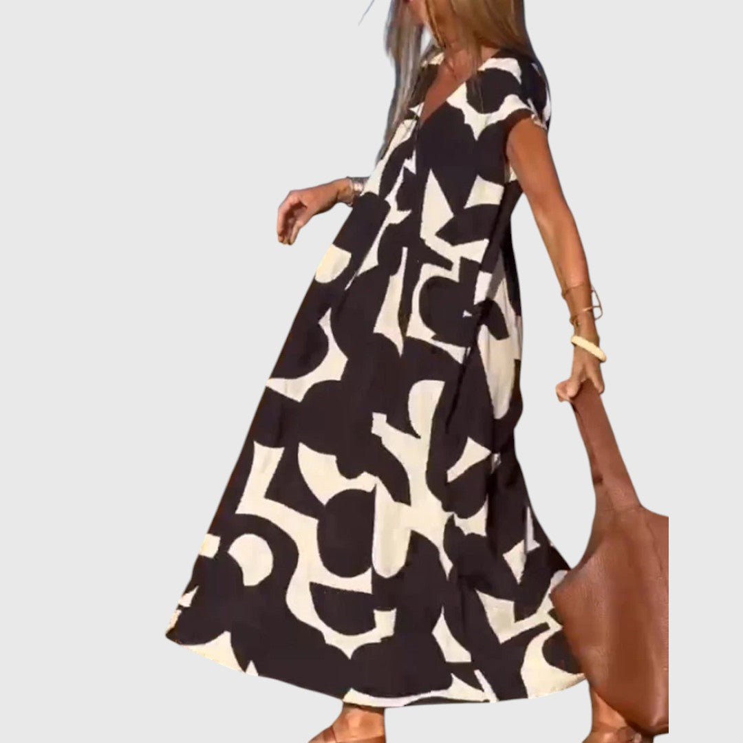 Clytemnestraara - Maxi Sukienka Print