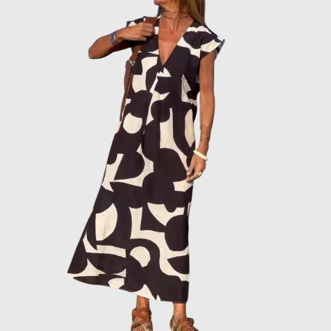 Clytemnestraara - Maxi Sukienka Print