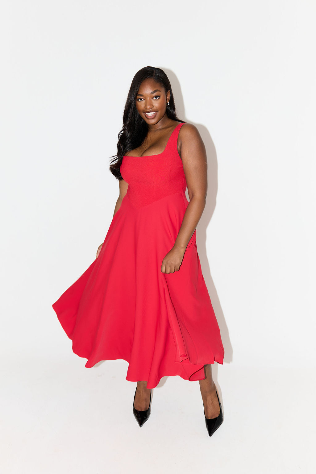 Amelia™ | Elegancka Midi Sukienka