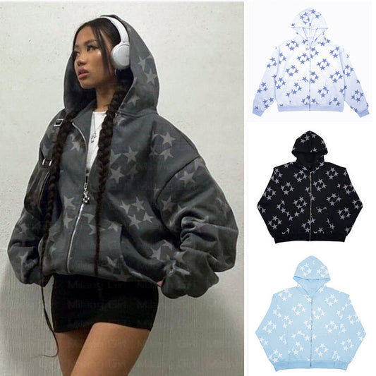 Gwiazdowy Hoodie Unisex – Styl i Komfort!