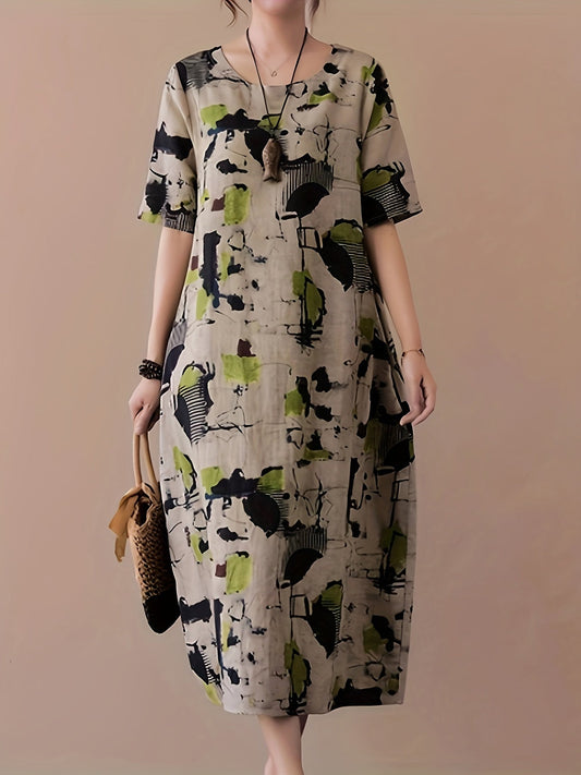 Helleona - Stylowa Sukienka Maxi