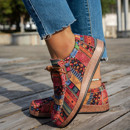 Brinley | Retro Kolorowe Buty