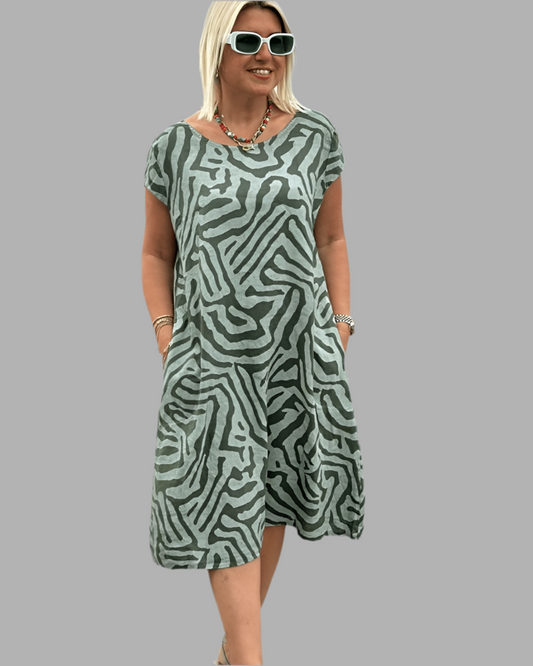 Nelia™ | Letnia Sukienka Wzór