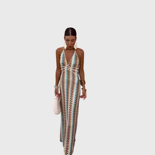 Evadnea - Boho Maxi Dress