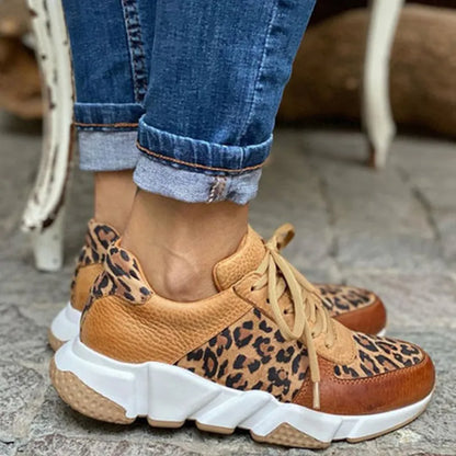 Crizzy | Stylowe Cętki Sneakersy