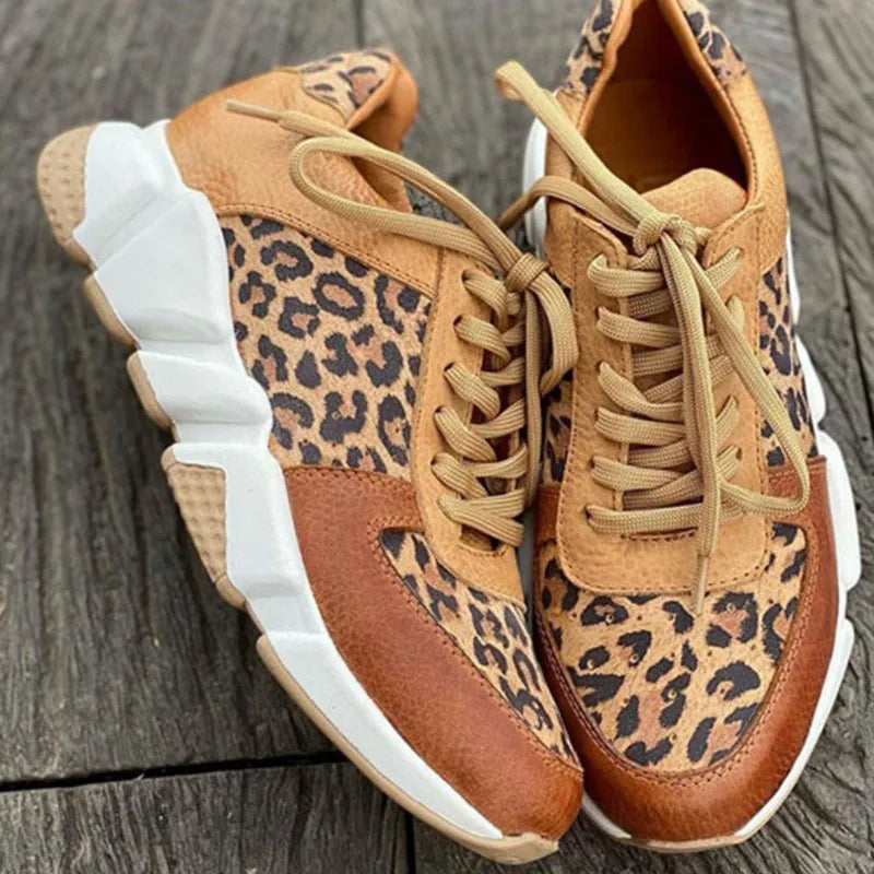 Crizzy | Stylowe Cętki Sneakersy
