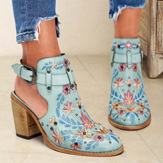 Rosine | Kwiatowe Botki Retro