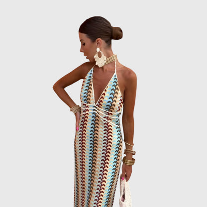 Evadnea - Boho Maxi Dress