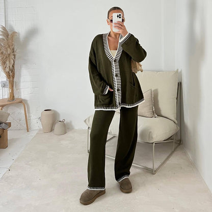 Stylowy Damski Garnitur Casual