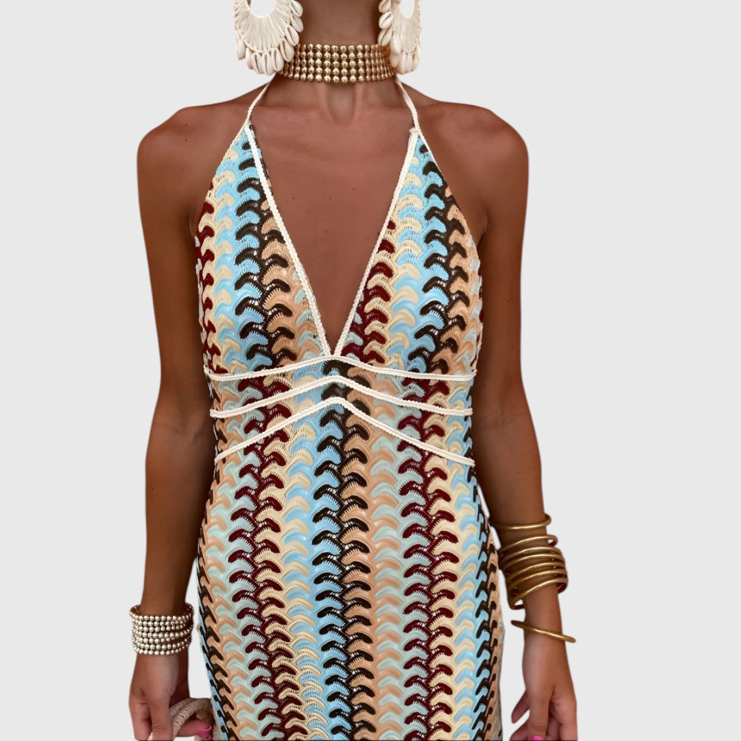 Evadnea - Boho Maxi Dress
