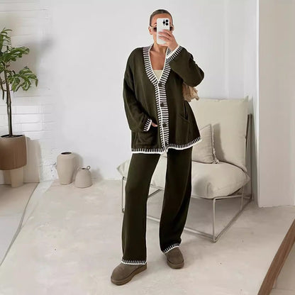 Stylowy Damski Garnitur Casual